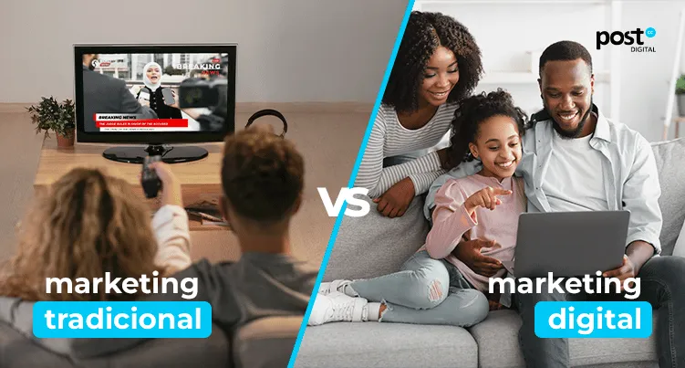 Diferenças entre o marketing tradicional e o digital