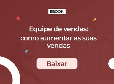 Capa do e-book Equipe de vendas: como aumentar as suas vendas