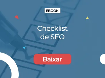 Capa do e-book Checklist de SEO: Como otimizar seu site