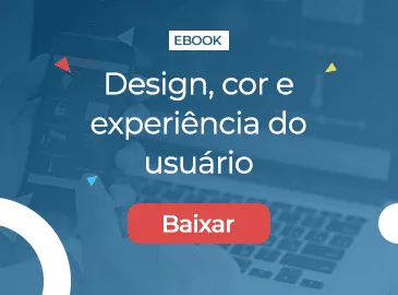 Capa do e-book Design, cores e experiência do usuário