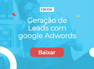 Capa do e-book Geração de leads com Google Adwords