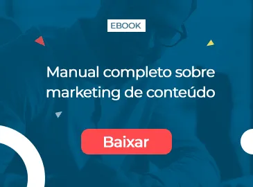 Capa do e-book Manual Completo sobre Marketing de Conteúdo