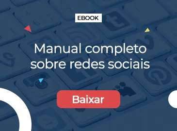 Capa do e-book Manual Completo sobre Redes Sociais