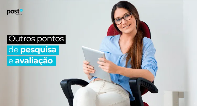 Outros pontos de pesquisa e avaliação