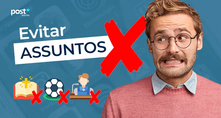 Assuntos que devem ser evitados nas redes sociais