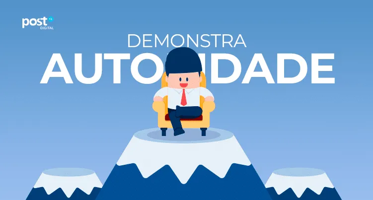Demonstra autoridade