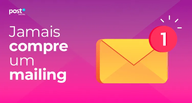 Jamais compre um mailing