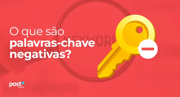O que são palavras-chave negativas?