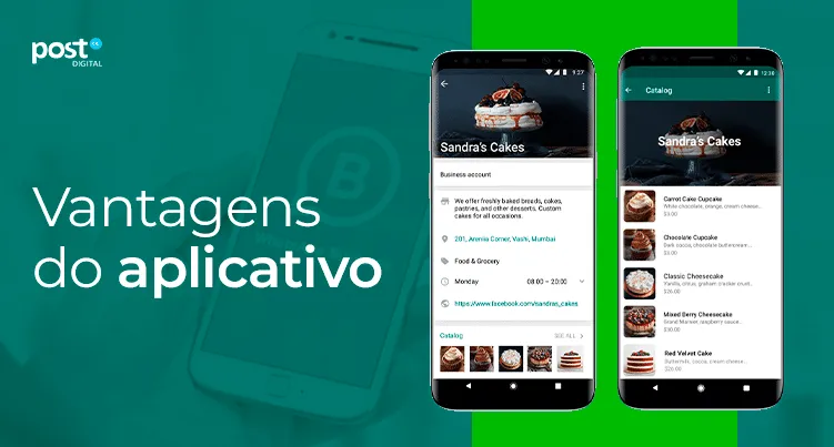 Vantagens do aplicativo