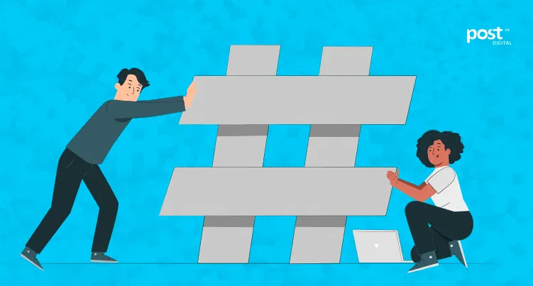 como funcionam as hashtags