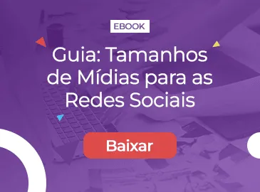 Capa do e-book Tamanhos de Mídias para as Redes Sociais