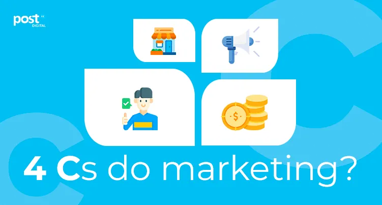 Quais são os 4 Cs do marketing?