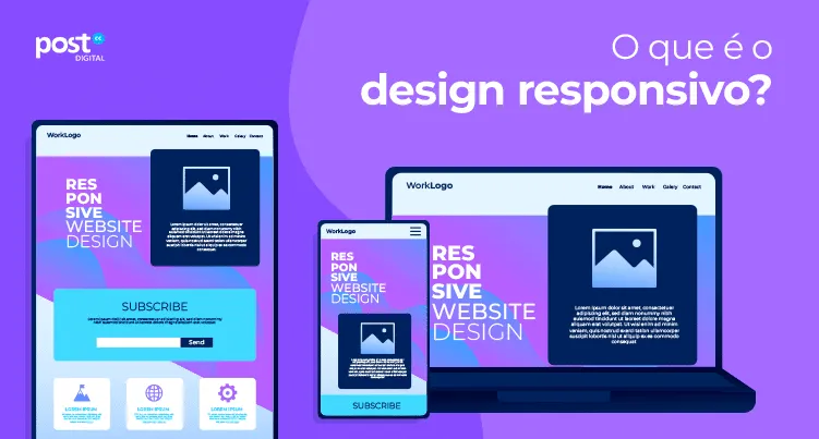 O que é design responsivo?