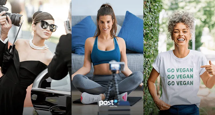 Quais são os tipos de influenciadores digitais que existem