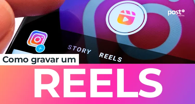 Como gravar um reels