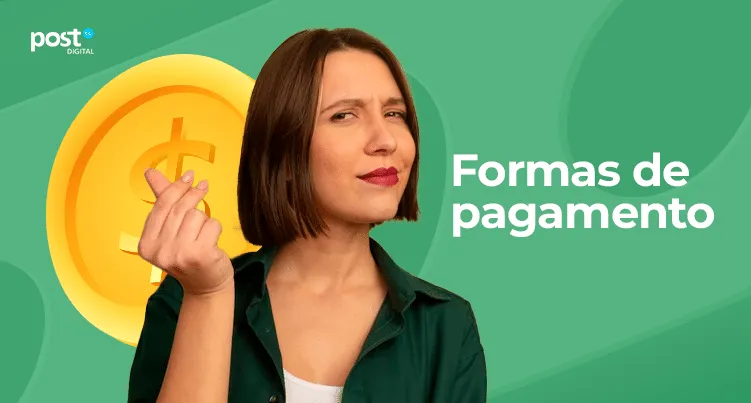 Formas de pagamento