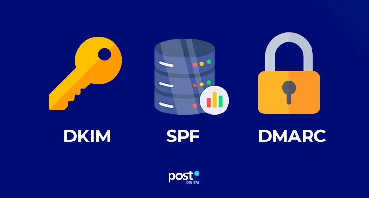 Configure: SPF, DKIM e DMARC