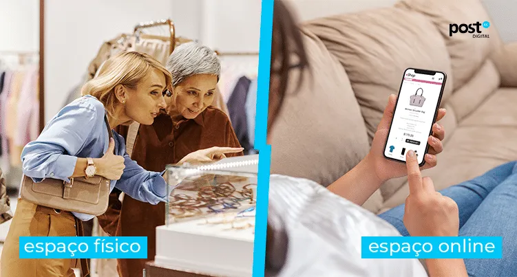 Quebra as barreiras entre o espaço físico e online