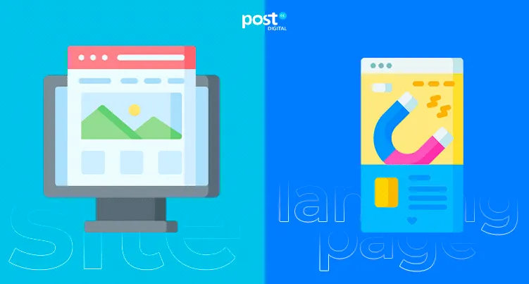Landing Page x Site: qual a diferença?