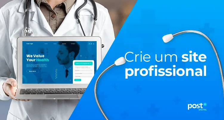 Crie um site profissional