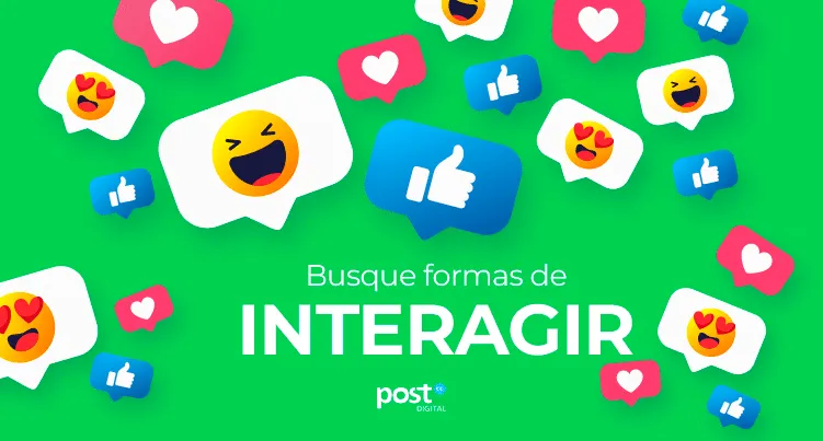 Busque formas de interagir